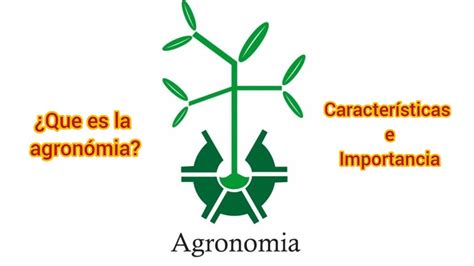 Que es la Ingeniería agronómica Características e importancia