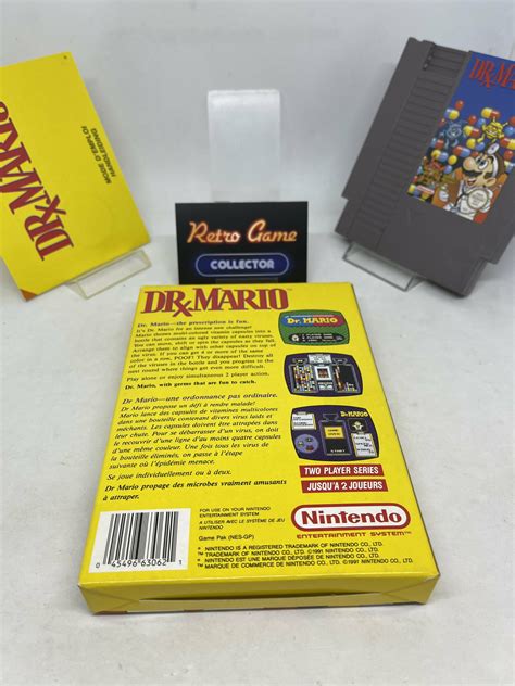 Nes Nintendo Drx Mario Cib Pal Fah Retro Game Collector