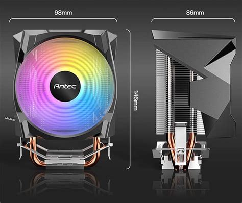Antec A30 Neo ARGB PWM Air CPU Cooler - A30 NEO ARGB | Mwave