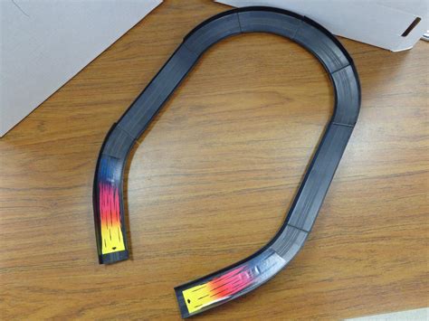 Mattel Hot Wheels Criss Cross Crash Black Track Loop Replacment Parts Lot