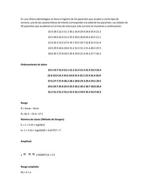 Ejercicios Resueltos De Bioestadistica Taller Bioestadistica Omar