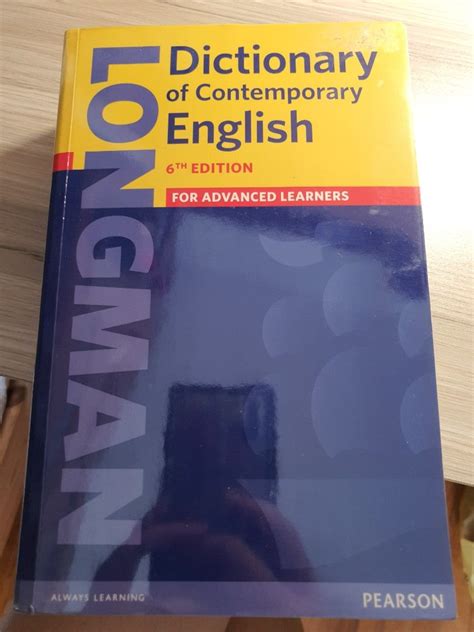 Longman Dictionary 6th edition, Hobbies & Toys, Books & Magazines ...