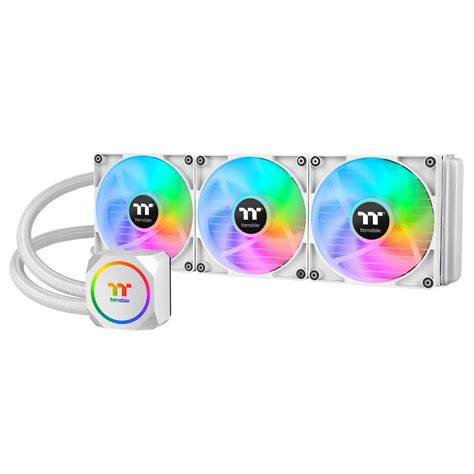 Buy Thermaltake Th420 Argb 420mm Liquid Cooler White Elitehubs