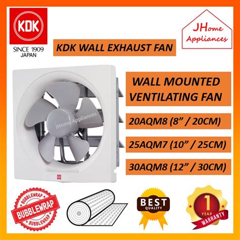 BUBBLE WRAP KDK 8 10 12 WALL MOUNT PROPELLER EXHAUST