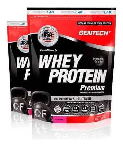 Suplemento En Polvo Gentech Cross Fitness Whey Protein Premium Protein