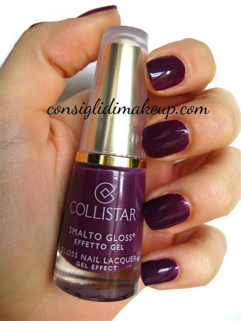 NOTD Collistar Smalto Gloss Effetto Gel 561 Viola Miste Flickr