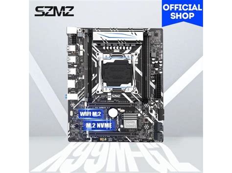 SZMZ X99 G2 Motherboard Dual Channels With NVME SSD M 2 WIFI M2 USB 3 0