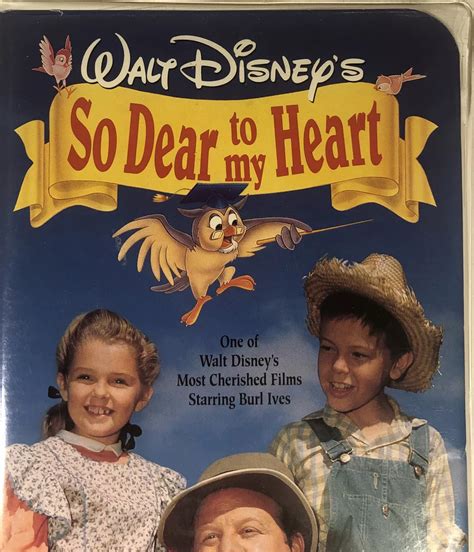 Walt Disneys So Dear To My Heart 1992 Vhs Clamshell 55 Off