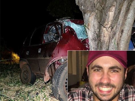 G1 Jovem de 23 anos morre em Ribeirão Bonito após bater carro contra