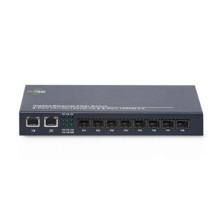 8 port Fiber Optic SFP Switch - FASTCABLING