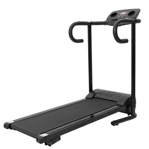 1100w Folding Treadmill With Device Holder Shock Absorption And