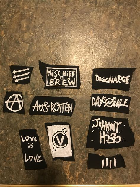 Made A Bunch Of Patches Should I Make Crust Pants Rpunk