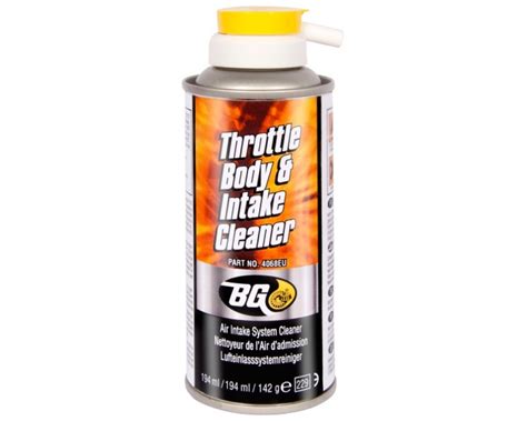 Аэрозольный очиститель системы воздухозабора BG 4068 (BG Throttle Body ...