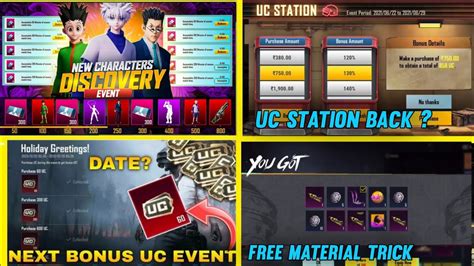 Next Uc Dhamaka Event Release Date Bgmi Uc Station And Spending Event