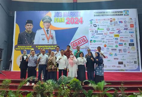 Balikpapan Job Market Fair 2024 Buka 1 781 Lowongan Wali Kota Rahmad