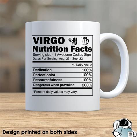 Virgo Coffee Mug Virgo Zodiac Mug Virgo Gift Virgo Birthday Etsy