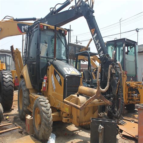 Used Caterpillar420f Wheel Backhoe Loader 4x4 Used Cat 420f 420e