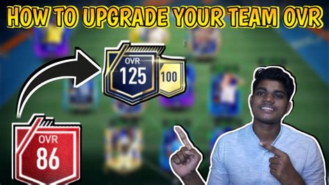 HOW TO UPGRADE YOUR TEAM OVR II INCREASE YOUR TEAM OVR IN FIFA MOBILE