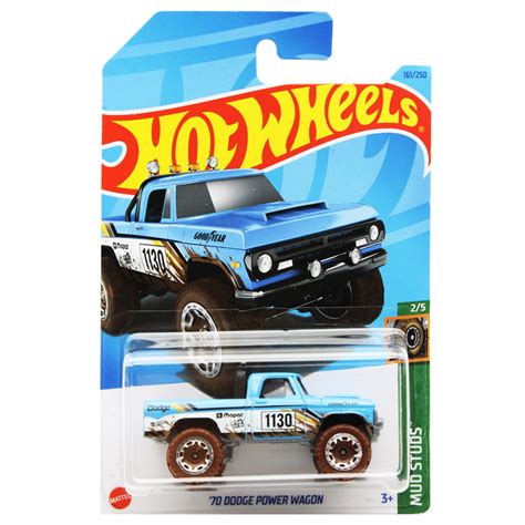 Đồ Chơi Mô Hình Siêu Xe Hot Wheels C4982 161 250 70 Dodge Power Wagon FAHASA
