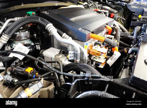 Motorraum des motorraums, des motorraums, des motorraums, des C4 ...