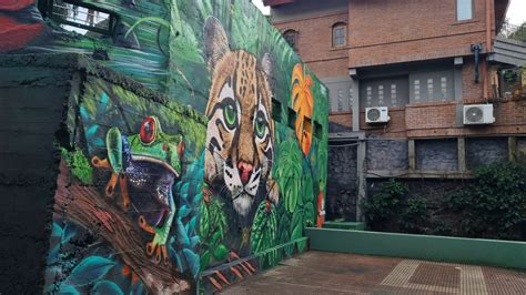 Posadas la ciudad se embellece con un nuevo mural de más de 150 metros