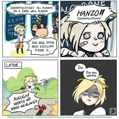 As A Mercy Main I Feel This So Hard I Have To Admitill Often Just