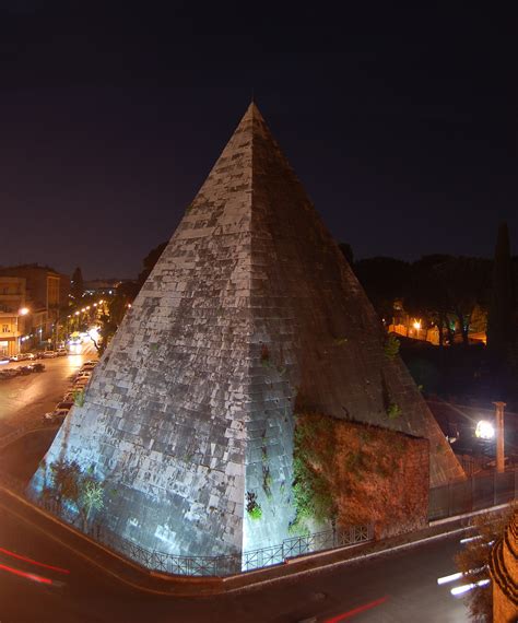 2000 Year Old Roman Pyramid Gets A Makeover History In The Headlines