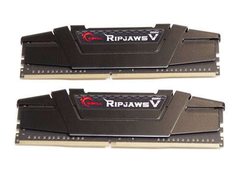 RAM G Skill Ripjaws 8GB 2x4GB DDR4 3200MHz CL16 F3 3200C16D 8GVKB W