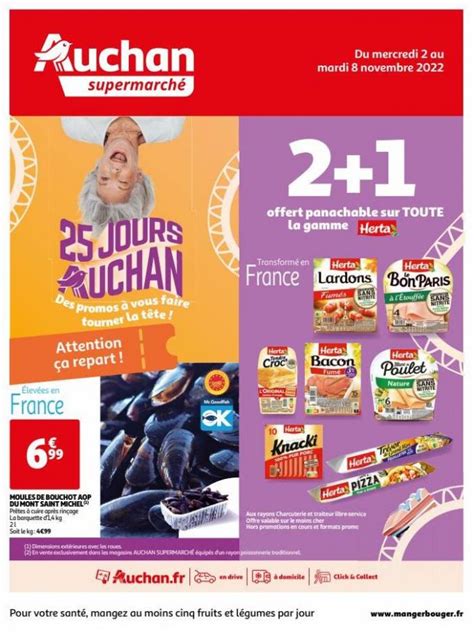 Semaine Week Jours Auchan Auchan