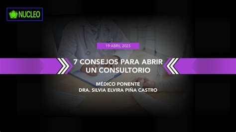 7 CONSEJOS PARA ABRIR UN CONSULTORIO YouTube