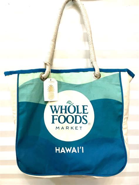 【未使用】未使用品 Whole Foods Market ハワイ限定 トートバッグ ホールフーズマーケット エコバッグの落札情報詳細