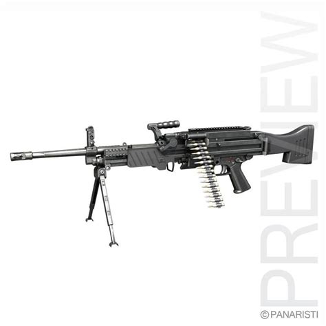 MG4 Light Machinegun MG43 - 3D Model by panaristi