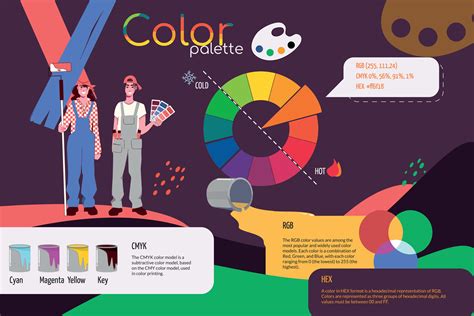 Color Palette Infographic 29182988 Vector Art At Vecteezy