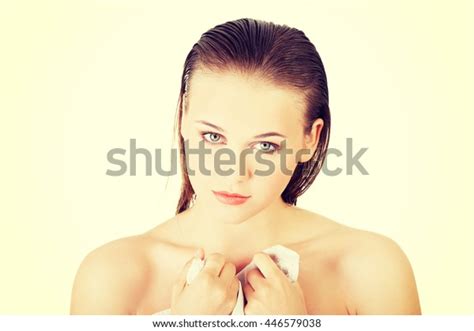 Happy Nude Woman Perfect Body Stock Photo 446579038 Shutterstock