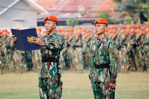 Yonko Kopasgat Mengikuti Upacara Bendera Juli Kopasgat