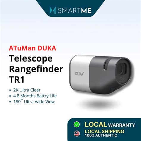 ATuMan DUKA TR1 Sightseeing Telescope Rangefinder 1200m 6x HD Optics ...