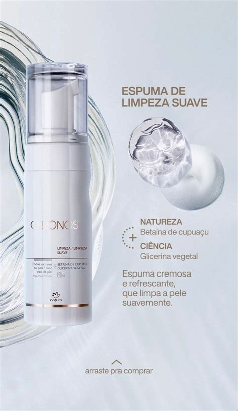 Espuma De Limpeza Suave Chronos Natura Chronos Natura