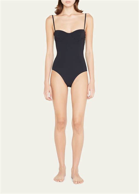 Toteme Bra Underwire One Piece Swimsuit Bergdorf Goodman