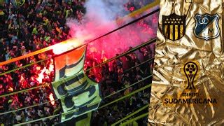 HINCHADA DE PEÑAROL vs Millonarios COL Copa sudamericana 2023