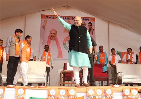 BJP National President Shri Amit Shah Addressing Public Meeting In