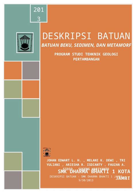 Docx Laporan Makalah Batuan Deskripsi Batuan Beku Sedimen Metamorf