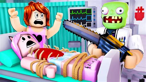 Roblox Hospital Zumbi Escape The Zombie Hospital Obby Youtube