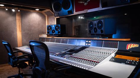 MUSCLE SHOALS LEGENDARY FAME STUDIOS REVITALIZES STUDIO B STARTING WITH ...