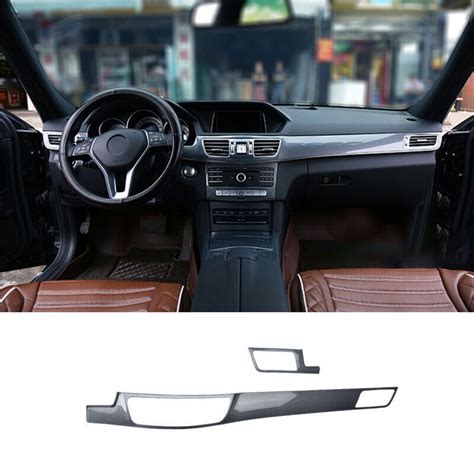 Middle Console Dashboard Panel Trim For 2014 2015 Benz E Class ABS