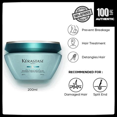 Kerastase Resistance Masque Force Architecte Hair Mask For Damaged Hair