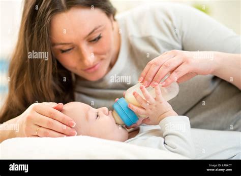 Mother Drinking Milk Hi Res Stock Photography And Images Alamy