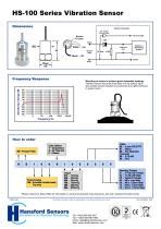 Hs Series Vibration Sens O R Hansford Sensors Pdf Catalogs