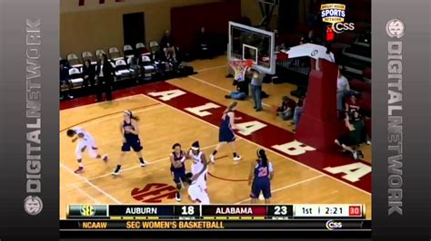 01 24 2013 Auburn Vs Alabama Women S Basketball Highlights Youtube