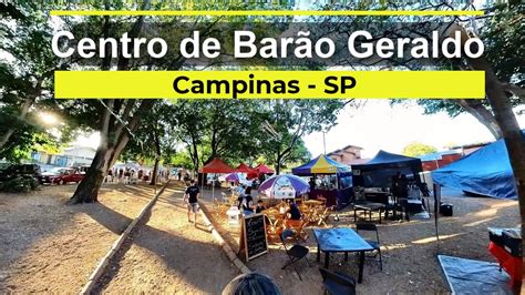 Centro de Barão Geraldo 4K Campinas São Paulo 2023 YouTube