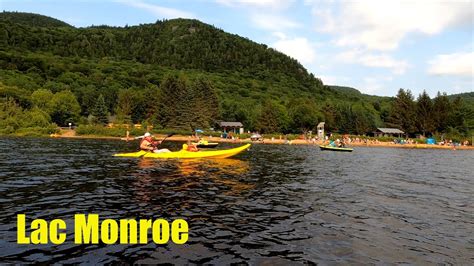 Best Spot For Camping Kayaking In Mont Tremblant National Park Lake